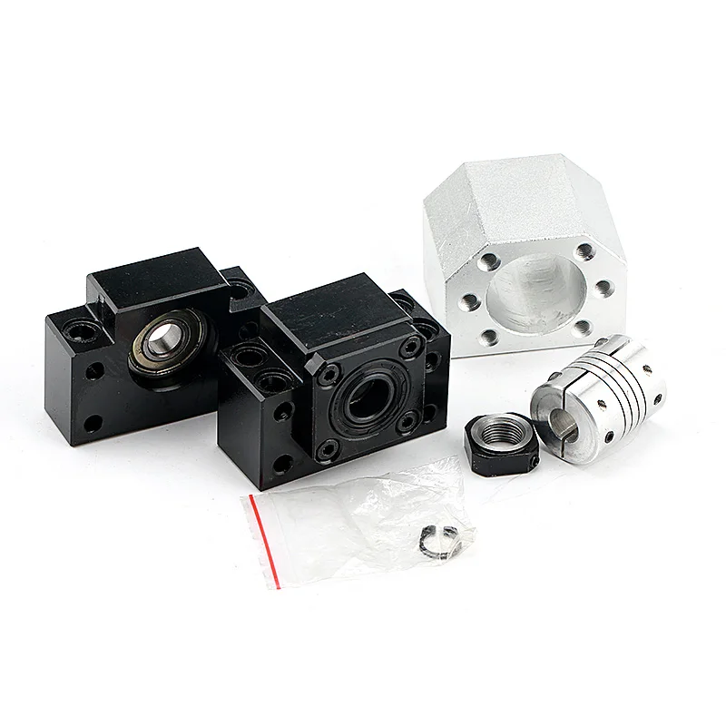 16mm Ball Screw assembly 1000mm long w/ 4 ball circuit Ballscrew CNC Router