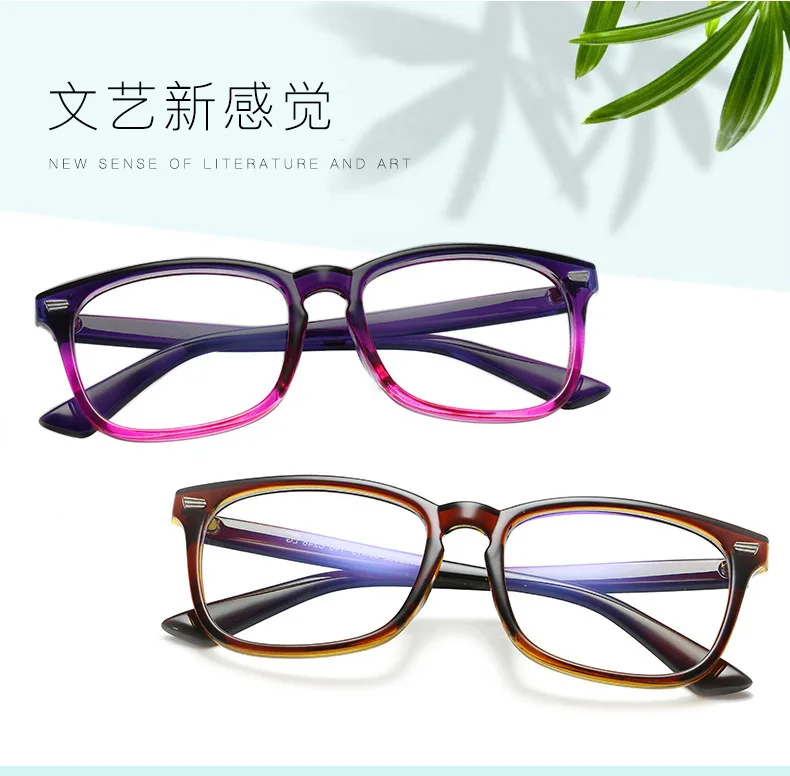 WN8082 popular good quality blue light blocking computer glasses adults recycling transparent gaming eyeglasses 2021