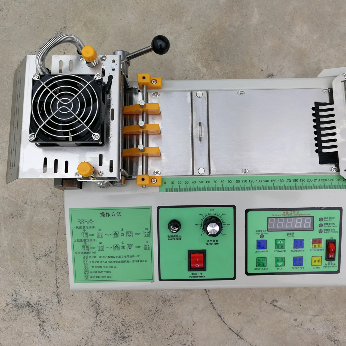 Горячий Холодный нож, профессиональная машина для резки маски earlopp, машина для резки нейлоновой ленты