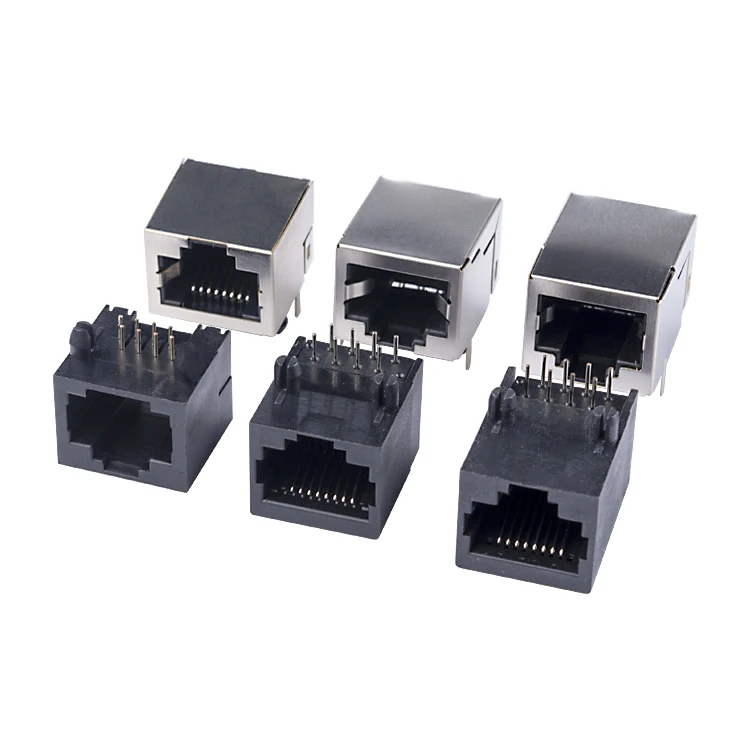Соединитель RJ11 RJ45 гнездовой, сетевой разъем 10p10c rj50, Сетевой коннектор SMT 10p10c smt rj45 smt, соединитель rj45, сетевой разъем