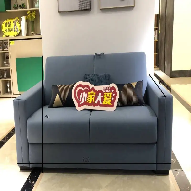 Modern living saves space mechanically turning morphing sofa murphy bed