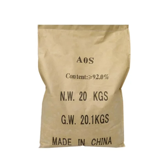 Detergent Chemical Raw Material AOS Sodium alpha olefin sulfonate powder price AOS 92% for washing powder price