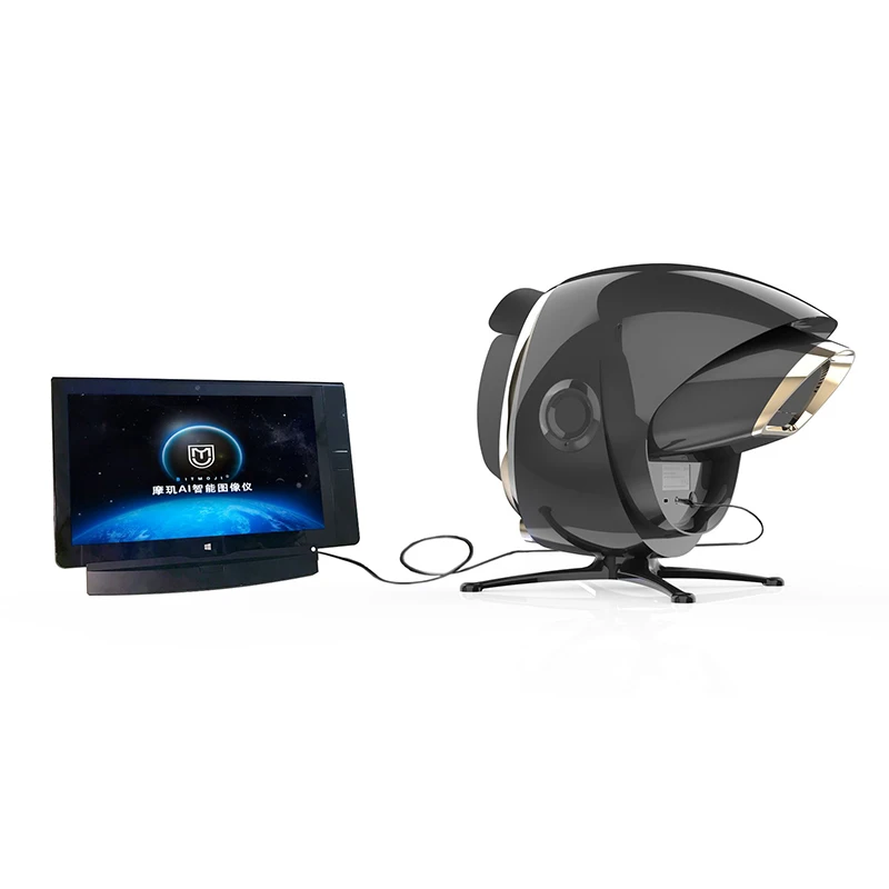 Hot Sale Products 3D Magic Facial Face Hair Skin Analyzer Mirror Skin Analysis Machine For Analyze Skin Problems