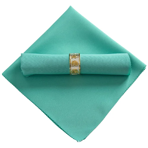 Удобные Полиэстеровые красочные декоративные салфетки для вечеринки, ресторана, отеля, мероприятия, Набор салфеток, простые салфетки