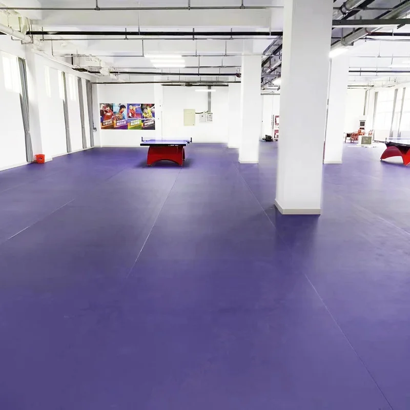 Indoor 4.5mm 6mm 8mm Professional PVC Vinyl Sports Badminton Pickleball Court Floor