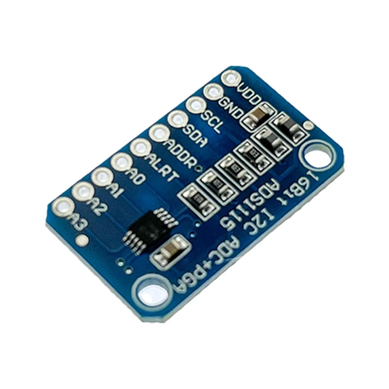 Pro Gain Amplifier 4 Channel 16 Bit I2C ADC board Module ADS1115