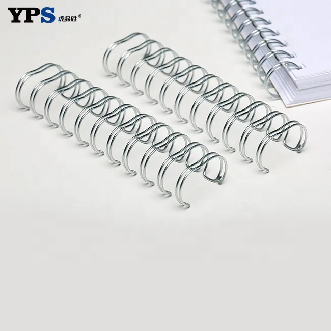  High Quality Sliver Color Spiral O Coil Book Binding Double