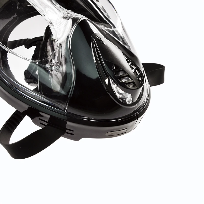 DOVOD popular new selected 180 degree panoramic view free breathing foldable full face snorkeling for kids&adults