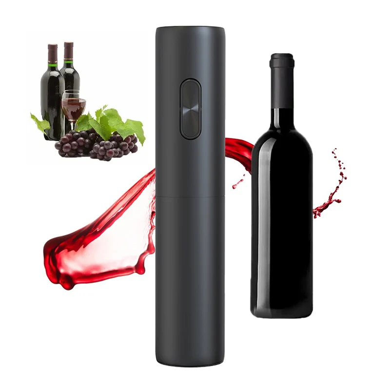 Automatic Wine Opener Corkscrew Key Set with Foil Cutter,Automatic Reusable Easy Carry
