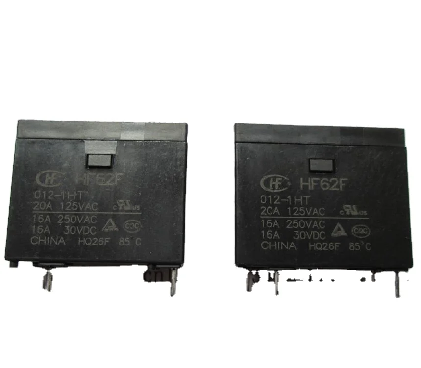 NEW 12V relay HF62F 012-1HT JQX-62F-012-1HT HF62F 012-1HT JQX-62F 012-1HT 12VDC DC12V 12V 16A 250VAC 20A 125VAC 4PIN
