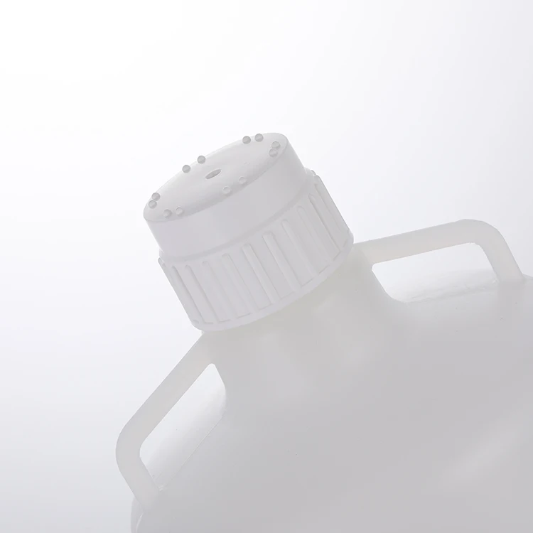 Easy to Carry 4L10L 20L 50L PP Plastic Nalgene Round Carboy for Laboratory Large Capacity Distilled Water Storaging Bottle