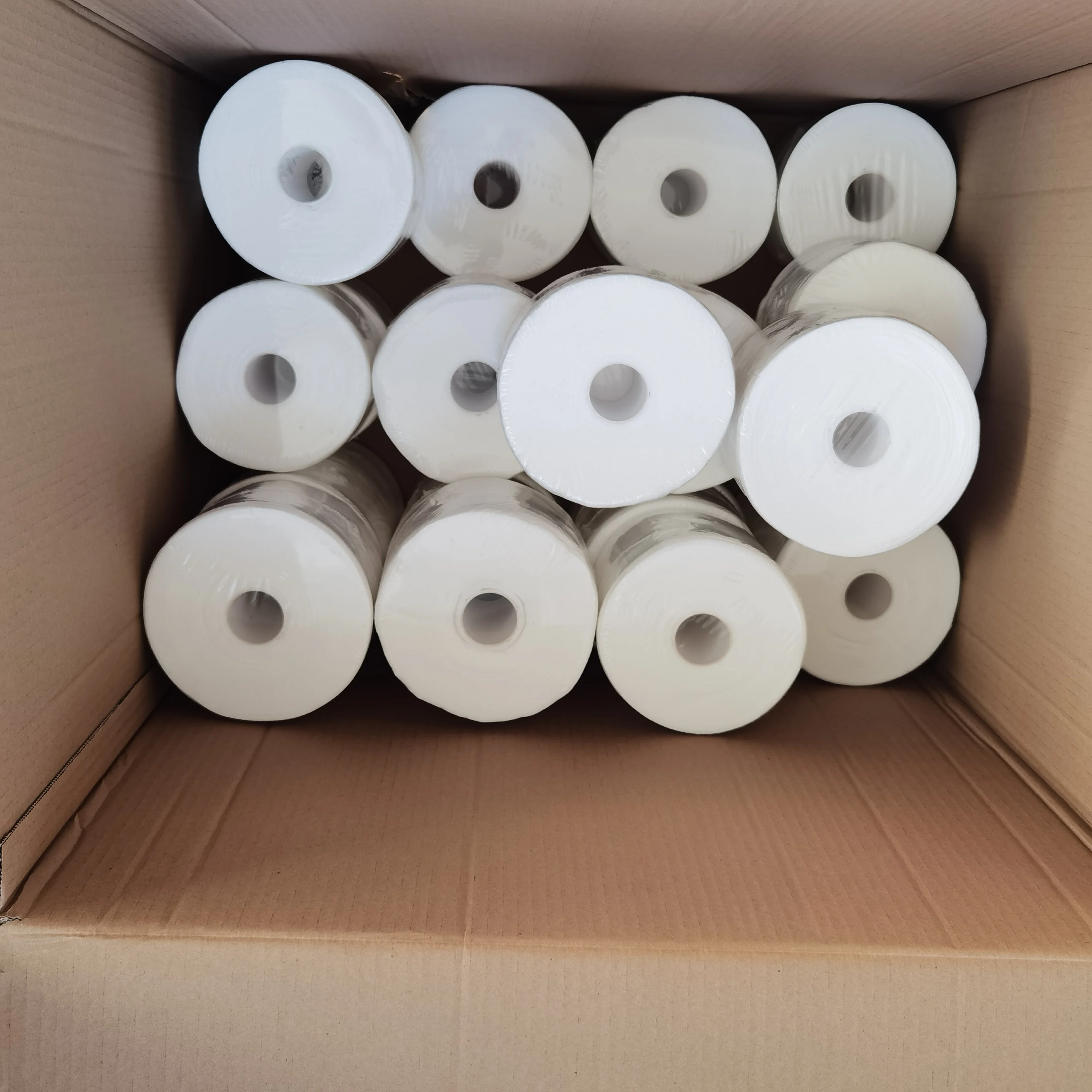 Embossed Spunlace Cleaning Tissue Parallel Cross Pearl Spunlace Nonwoven Fabric  for Washcloth Jumbo Rolls