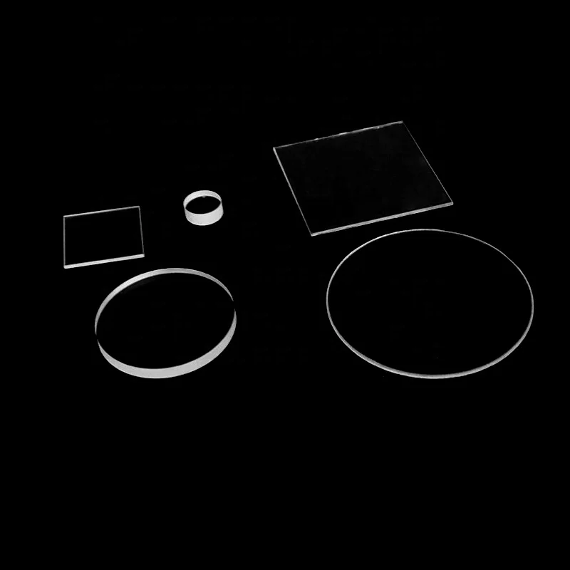 Wholesale Fused Silica Clear Quartz Glass Plate High Purity Quartz Wafer Glass Plates