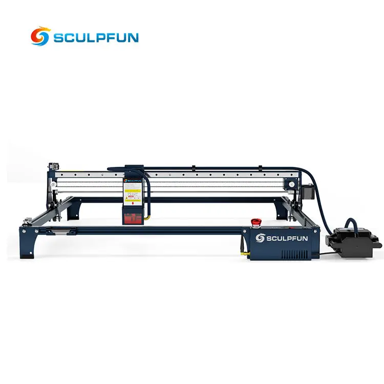 SCULPFUN S30 Ultra 33W 600*600mm Automatic Air Assist Emergency StopKey Lock Mdf Metal Acrylic Wood Logo Laser Engraving Machine