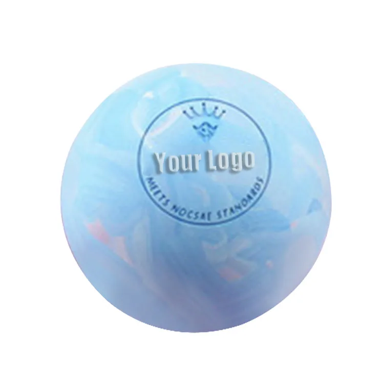 Силиконовый цветной Массажный мяч для Лакросса с логотипом