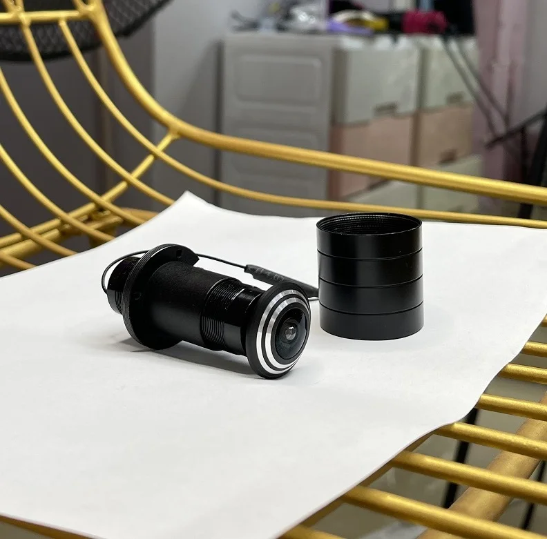 1080P Front door fisheye peephole camera remote control WIFI smart home motion detection P2P wireless access control camera