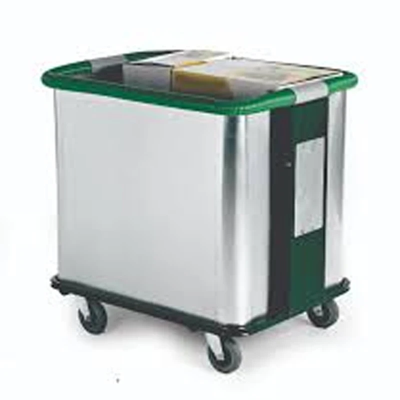 China price self-leveling logistics trolley for warehouse handling four wheel