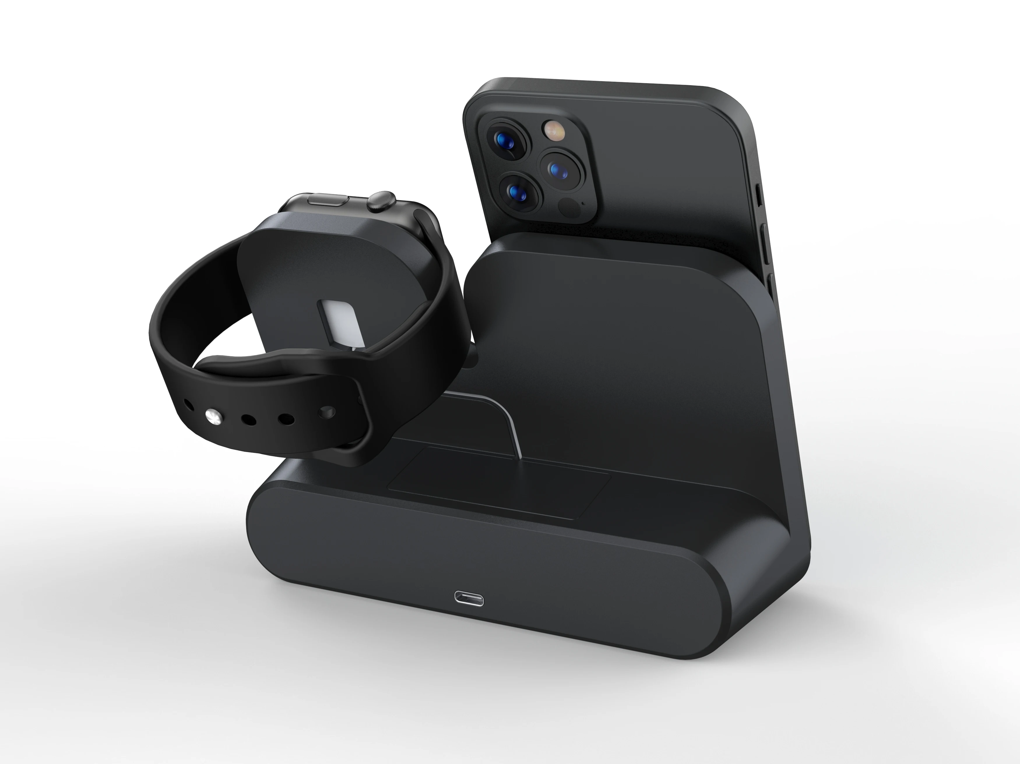 shenzhen power mobic wireless charger case ,led desk lamp qi wireless charger for yotaphone 2