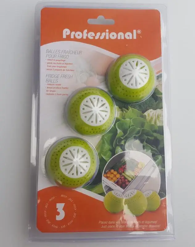 3Pcs Creative design fridge fresh ball  refrigerator balls Mini Keep fridge fresh  freezer ball