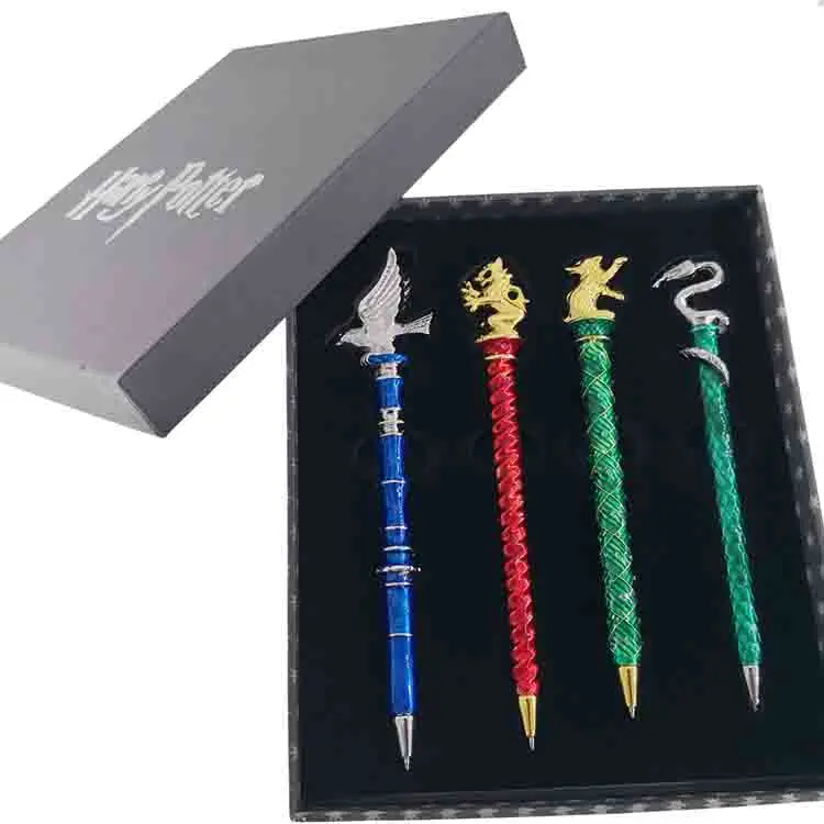 Best Sell Wholesale Resin Material Harry Wand Potter Pen 3D Promotion Ballpoint Pen