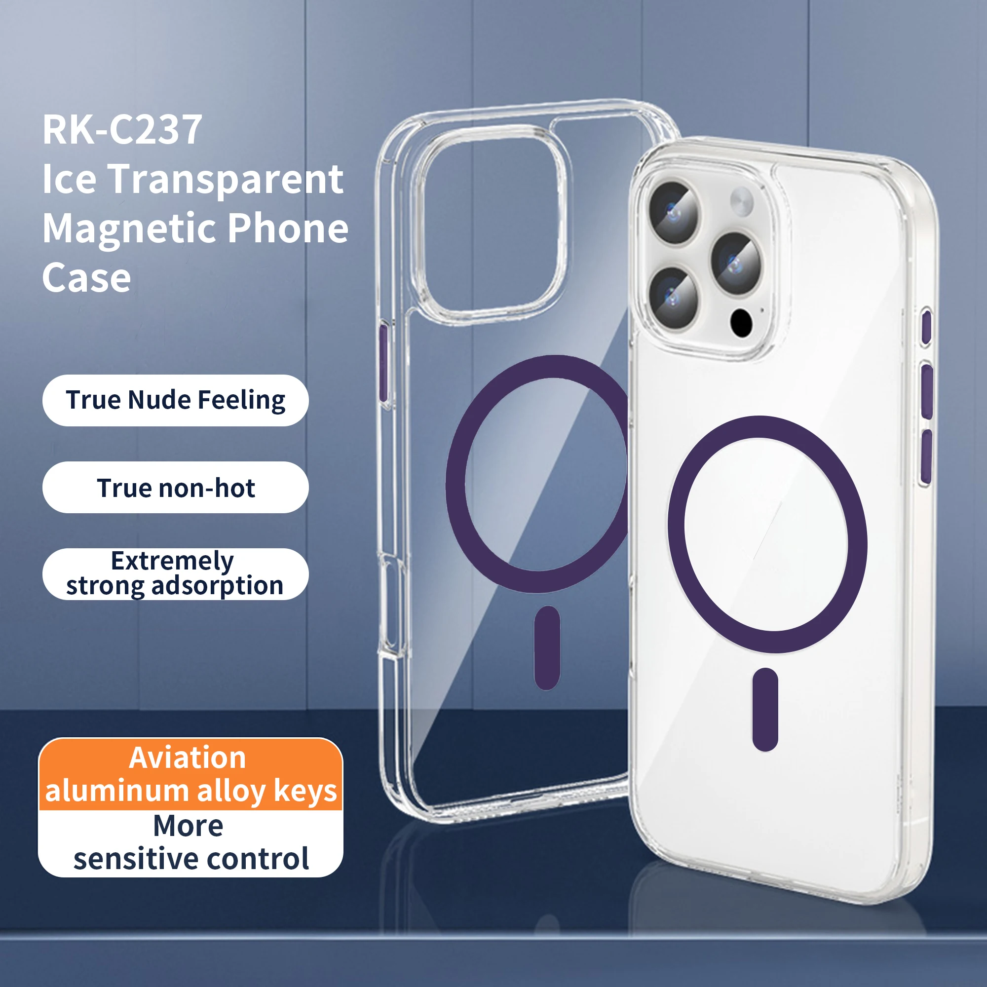 High Quality Bayer Clear Phone colors Magnet With metal Camera Protect Case For iPhones 15 Pro max Shockproof Clear Phone cover
