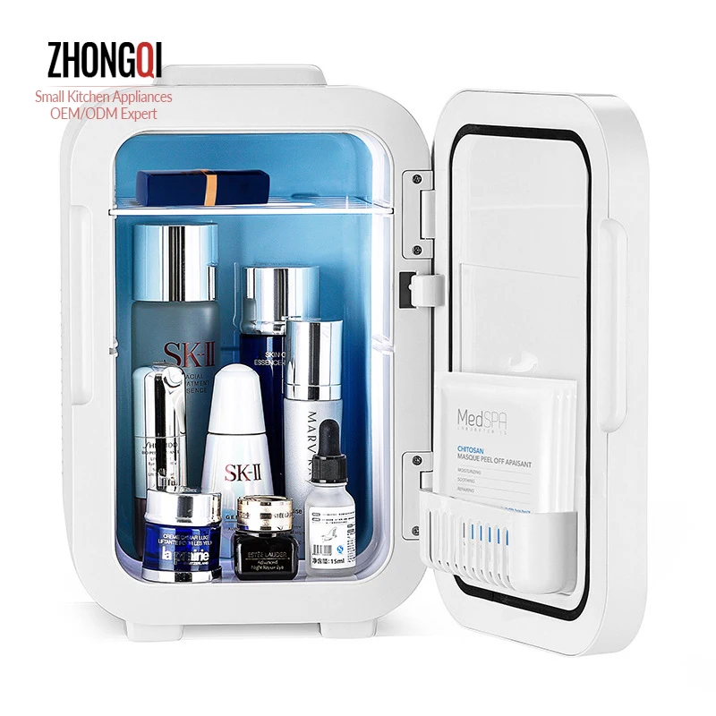 Big Promotion Mini Refrigerator 5/8/10/12l Makeup Cosmetic Beauty Fridge Car Refrigerator Portable Car Camping Fridge Freezers/