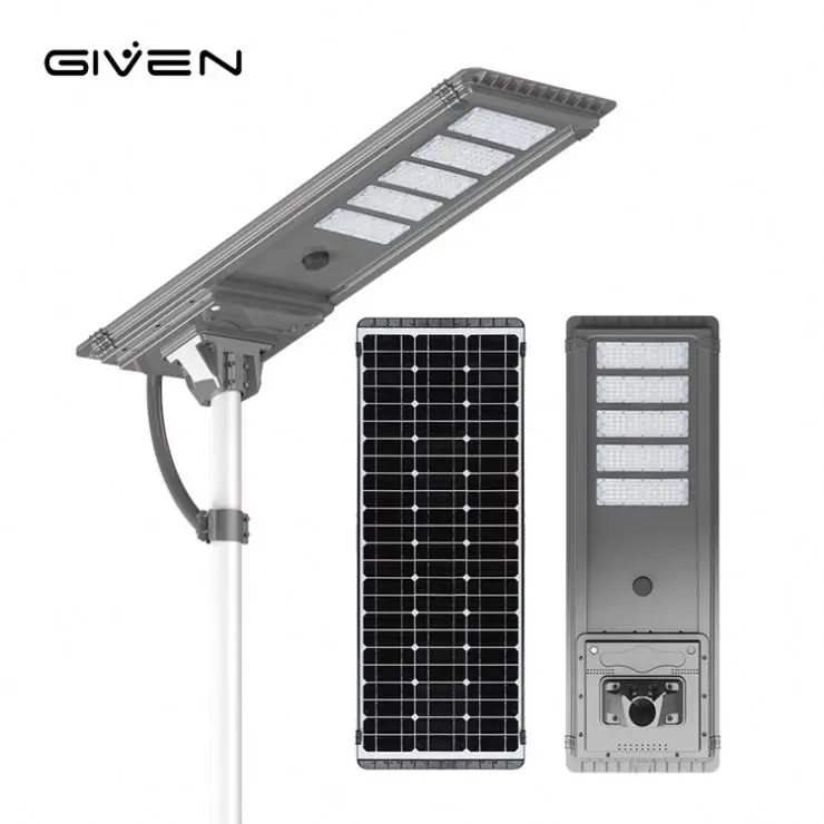 Low Price Aluminum Highway Rainproof IP66 40W 50W 60W 80W 100W 120W All In One Solar Led Streetlight