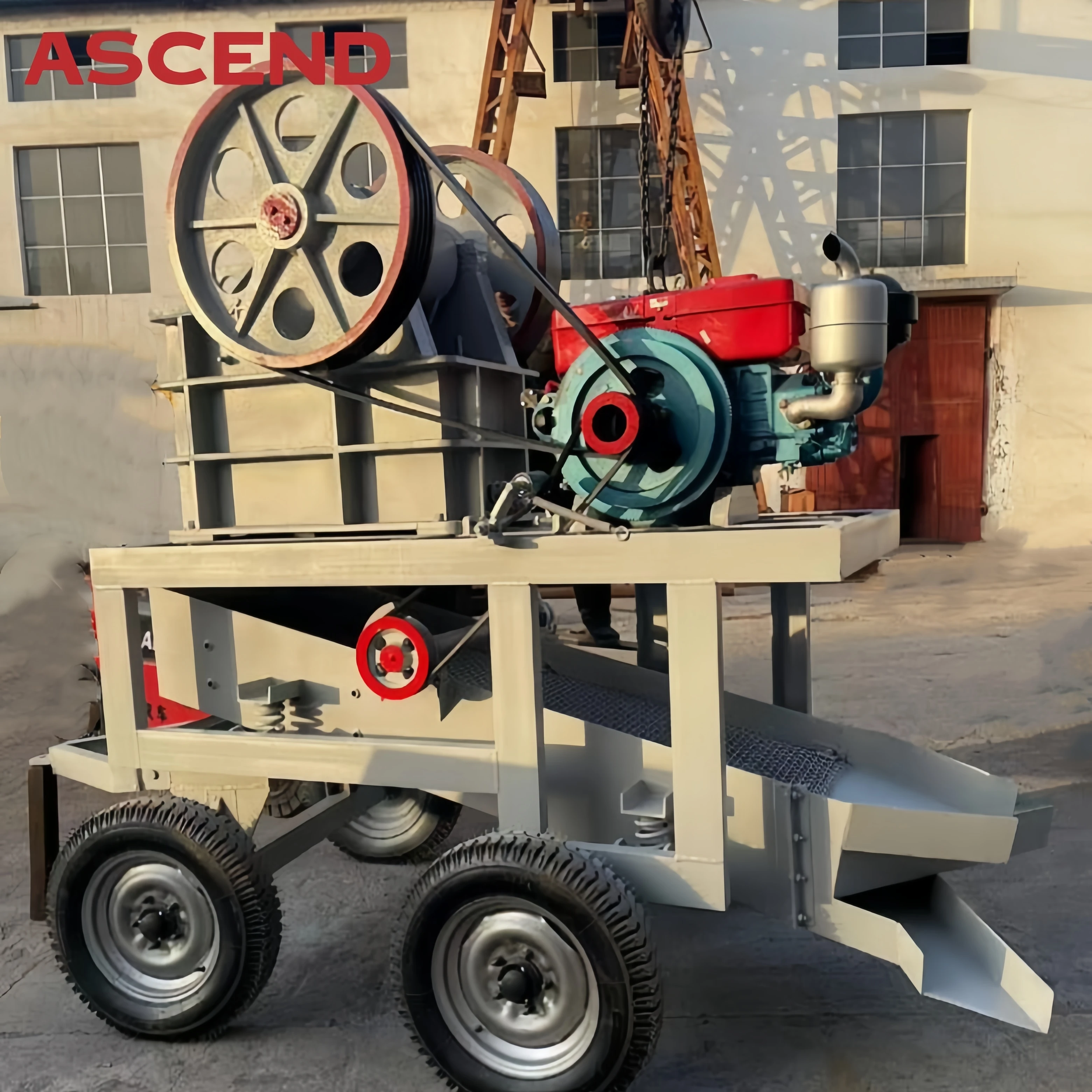 Многофункциональная модель PE250x400 PE200X300 портативная щековая дробилка с дизельным двигателем для дробления гальки кварца базальтовой породы