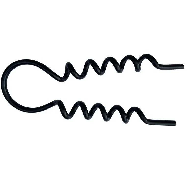 Black Color Ties PVC Twist Tie