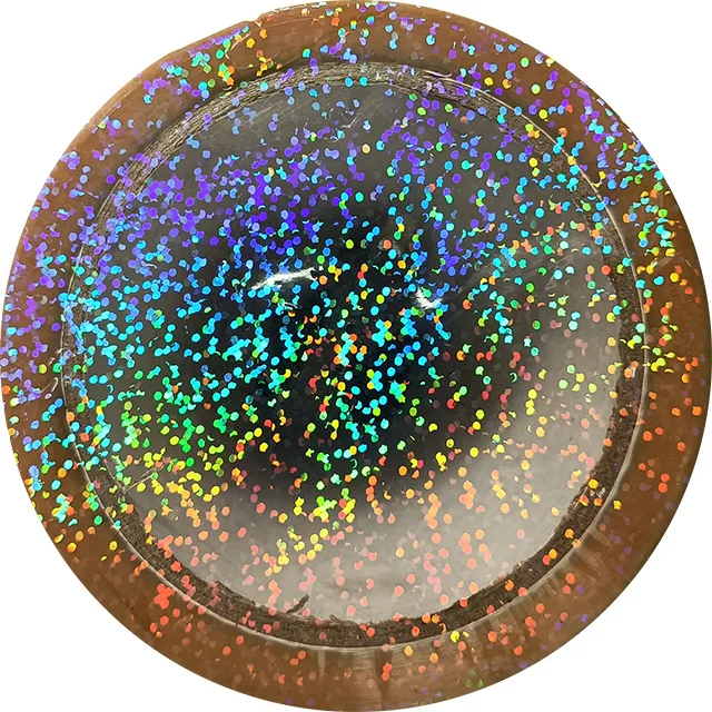 Snow Heart Dots Stardust Transparent Holographic Film Laser Film Thermal Hologram Laminating Film for Printed Paper