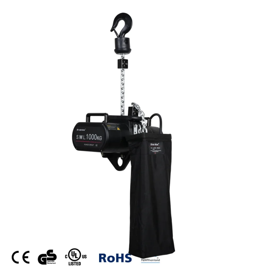 CE intelligent gramming Stage Electric Chain Hoist and controller STAGE KING plus