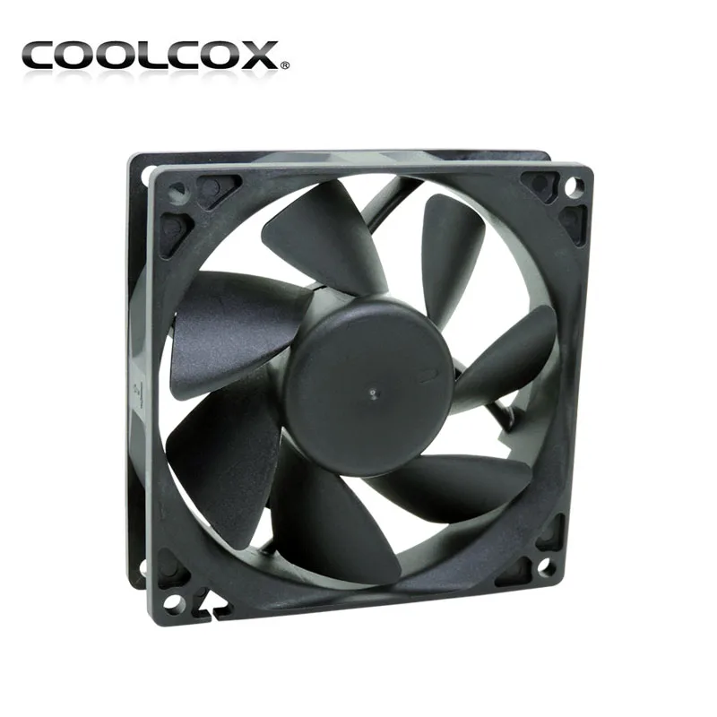 COOLCOX 92x92x25mm dc cooling fan,9225,suitable for cpu cooler and heater and washer and dryer
