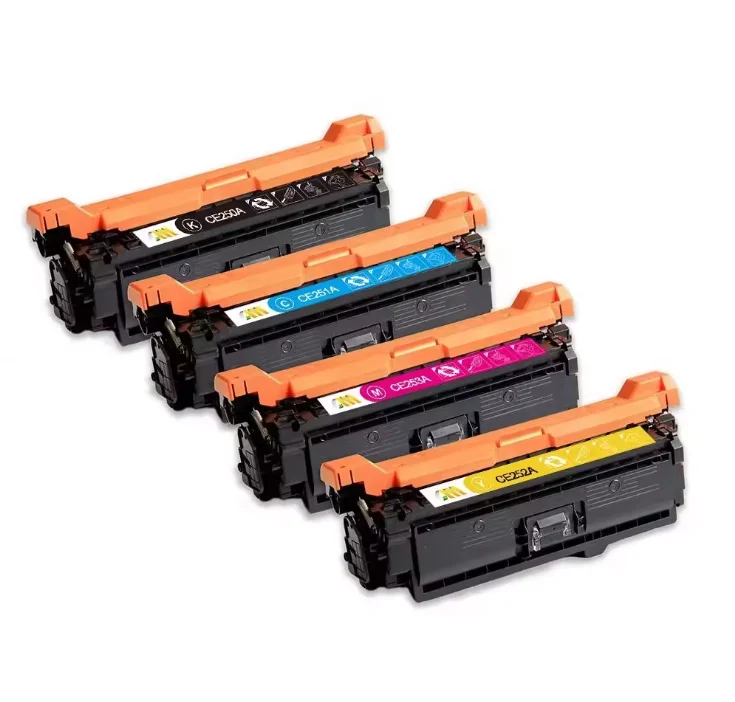 Toner Ce250a Ce250x Ce251a Ce252a Ce253a Compatible For Hp Printer Toner Cartridge