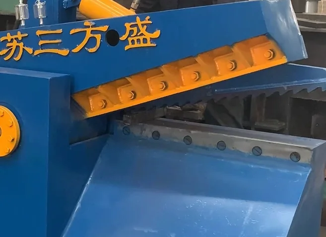 Q43-63 гидравлический стального лома железа Аллигатор отходов металла ножницы для резки листового