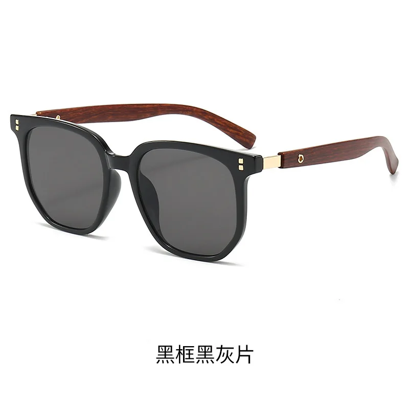 2024 UV400 Unisex Retro Luxury Square Sunglasses Driving Sun Shades PC Frame Sunglasses Custom Logo