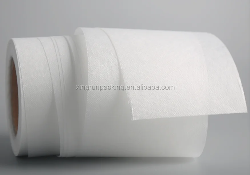 Food Grade PLA Material Soilon Spunbond Knit Type Empty Tea Bag