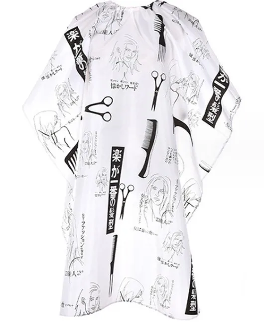 Professional Hair Cutting Cape Polyester Haircut Capes PrintedHair Salon Beard Apron Hairdressing Accessories Adults Barber Cape