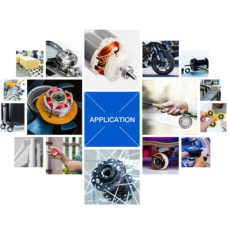 Customized Motorcycle Fans Deep Groove Ball Bearing 6800 6801 6802 6803 6804 6805 6806 6807 6808 ZZ RS 2RS Bearings