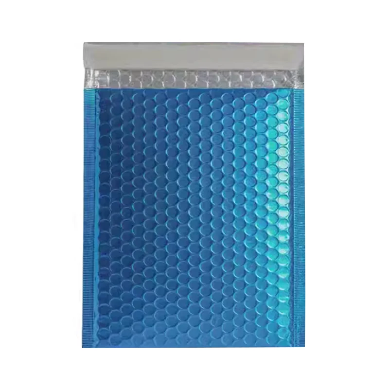 Factory Wholesale 20X25CM Rose Gold Aluminum Foil Metallic Bubble Envelope for Packaging