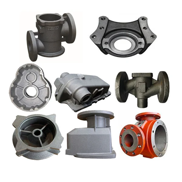ductile iron casting GGG40 GGG50 casting shell part,cast iron GG20 cast case,sand grey iron casting iron cover part housing part