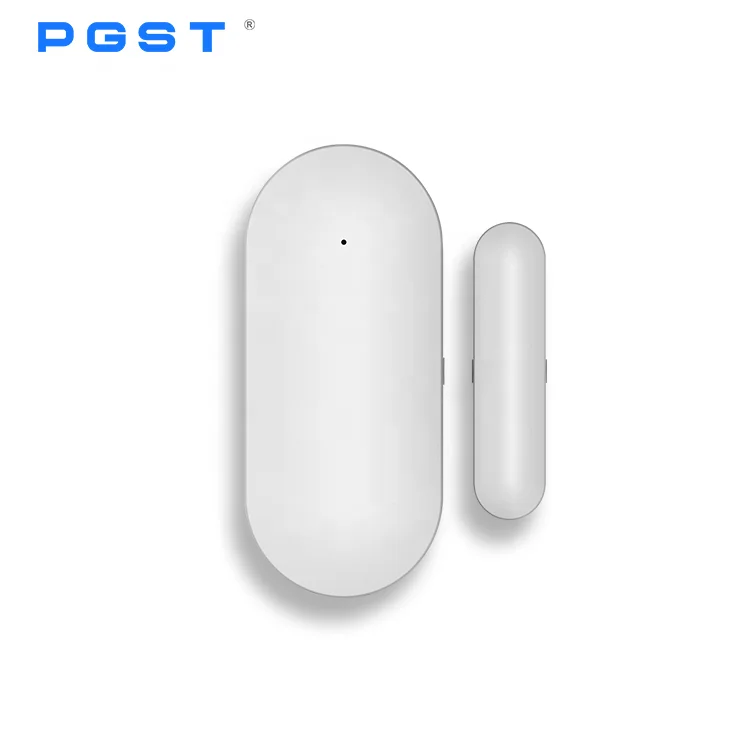 PGST Window Door Sensor for All 433mhz Wireless Home Alarm Security Smart Gap Sensor to Detect Open Door