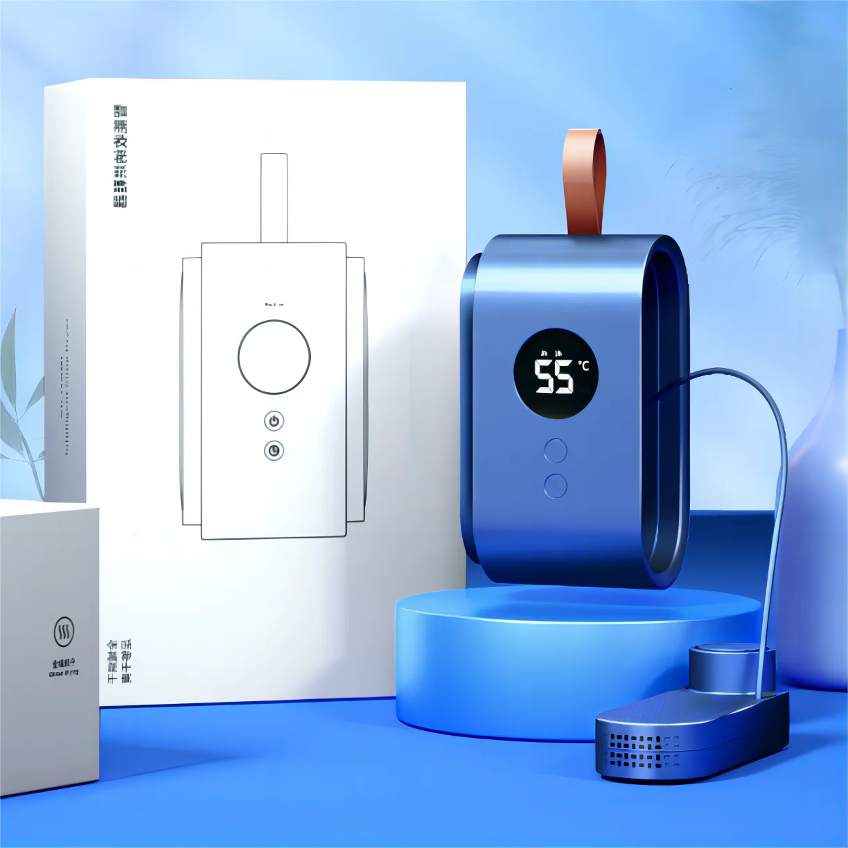 Hot Selling Deodorant Portable Electric Shoe Dryer 220V Electric Shoe Warmer with Intelligent Temperature Control and Timer