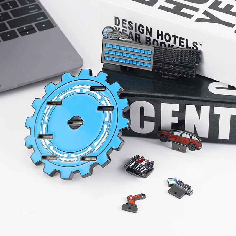 New product ideas 2023 design cartoon Metal 3D  combination Fridge Magnet Can be split