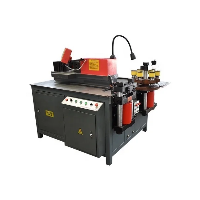 Hydraulic busbar processing machine cutting bending punching functionality Bus Bar processing machine