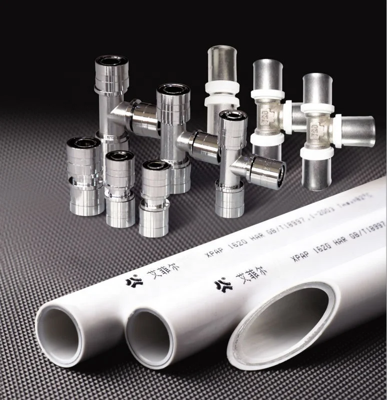 Factory direct sale Water Supply Heating Pipe PEX AL PEX grey Color 20-110mm Plastic Water Tube Pipe