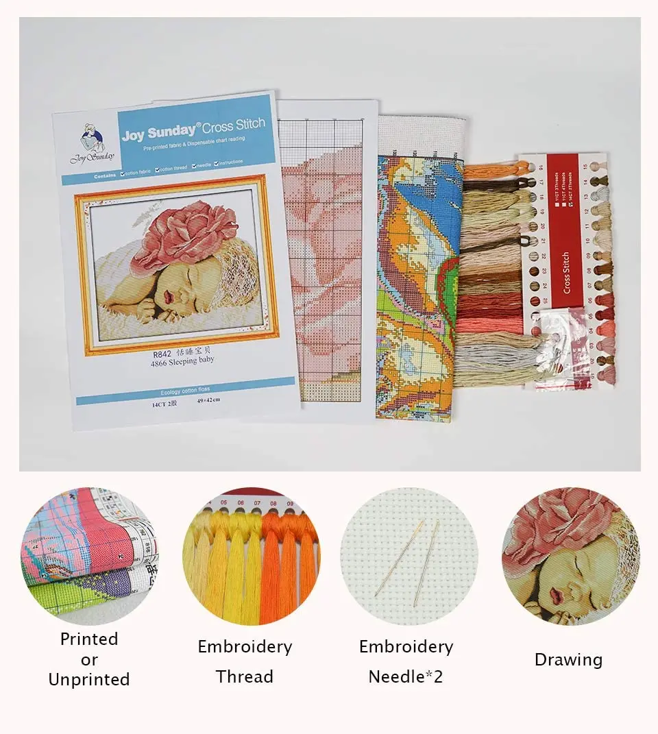 Handmade Arts Needlework Cross Stitch Succulent Plants Designs Cross-Stitch Kits