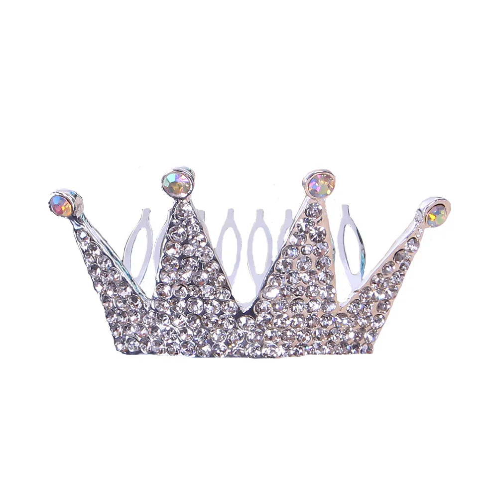 Fashion Design Elegant Crown princess tiara bride flower tiara for girls