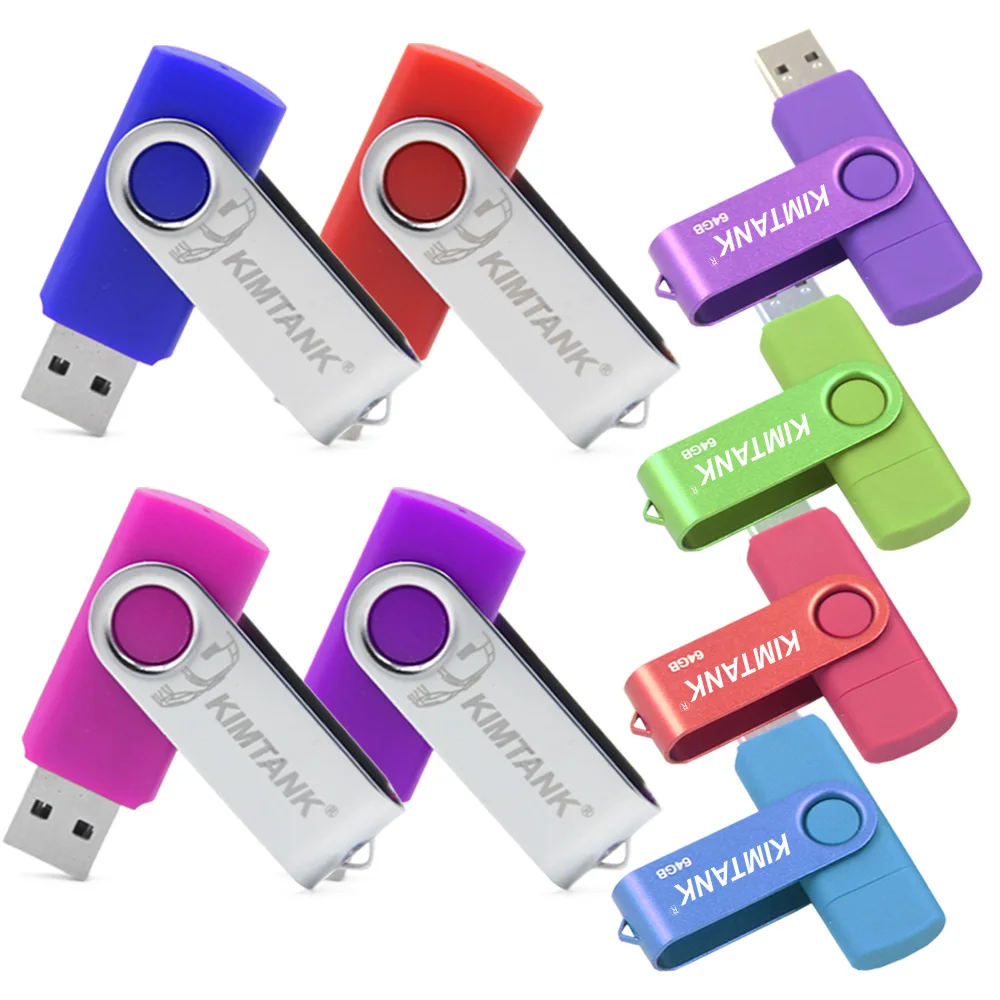 Factory Spot Wholesale Support Customized Usb Flash Drive 65gb 128gb 32gb 16gb 8gb rotating usb flash drive