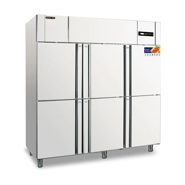 3 Big  Doors Stainless Steel Upright Bakery Fridge Or Kitchen Refrigerator