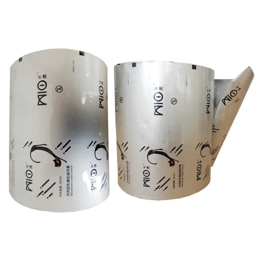 Прямая продажа с завода, цветная ламинирующая пленка, ламинированная упаковка для презервативов